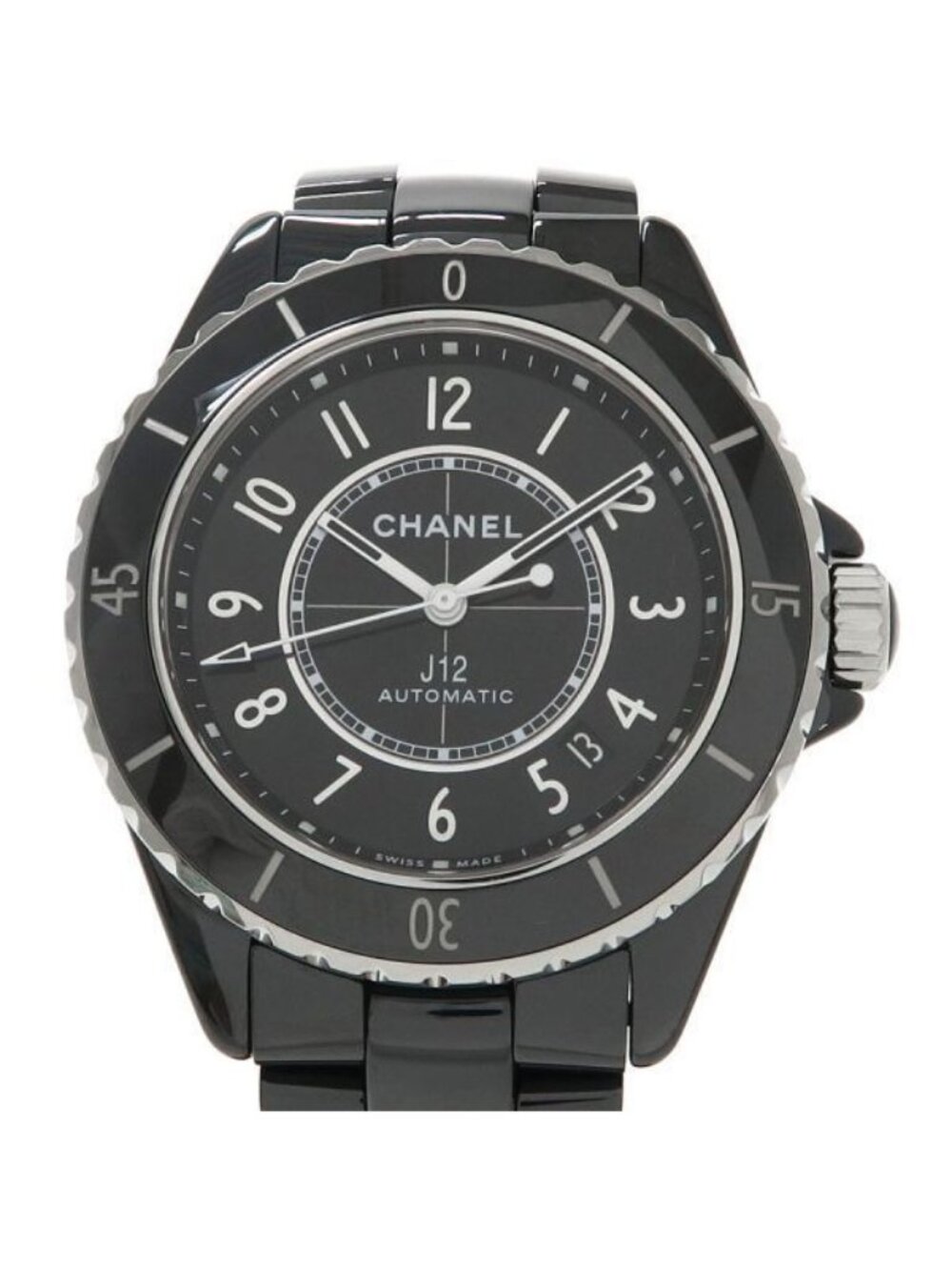 Chanel 38 Watch Silver